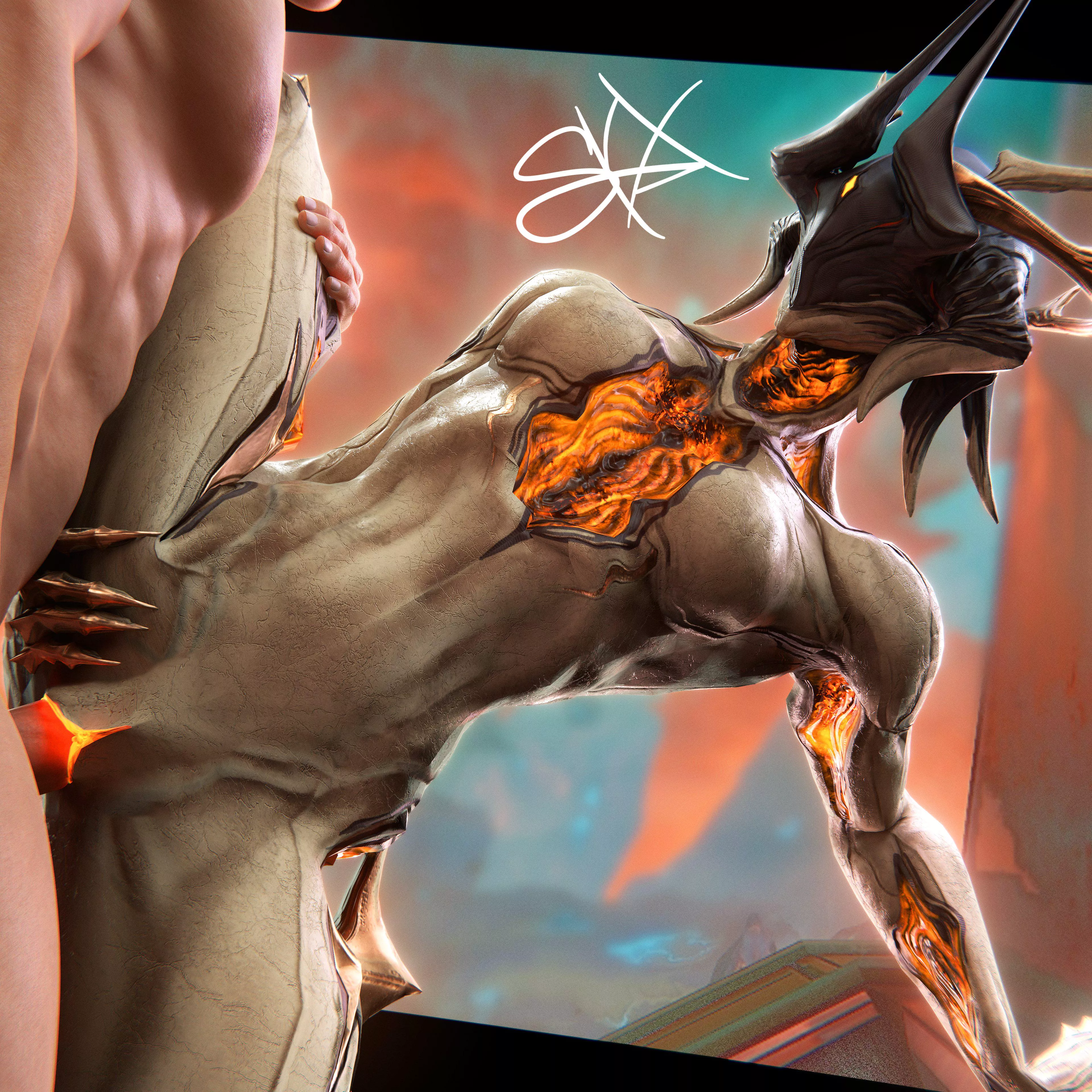 Ember can sure take a good dickin