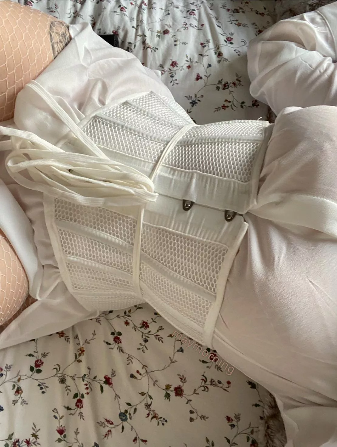 In my tightly laced corset, when will you arrive?