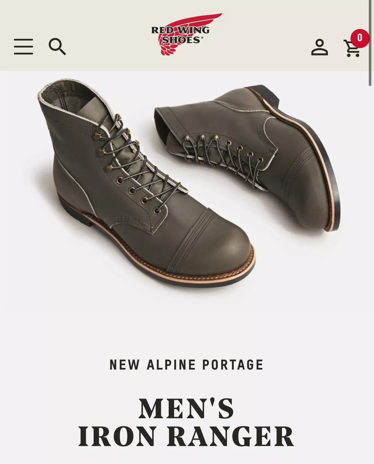 New Iron Ranger - 8078 Alpine Portage