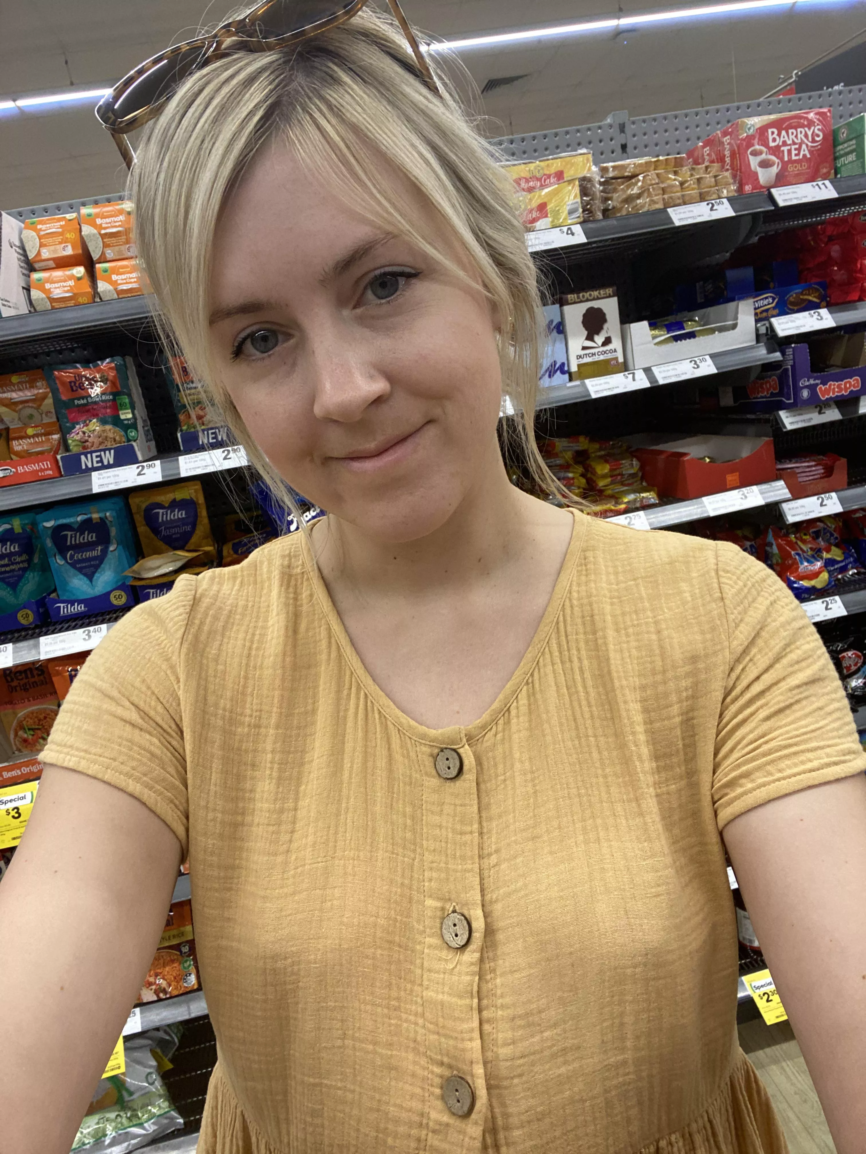Out shopping for something sweet 