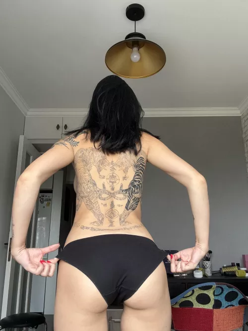 Perfect panties for my soft ass