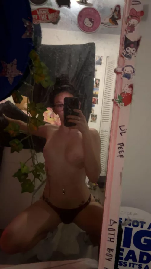 Practicing spreading my legs open for you