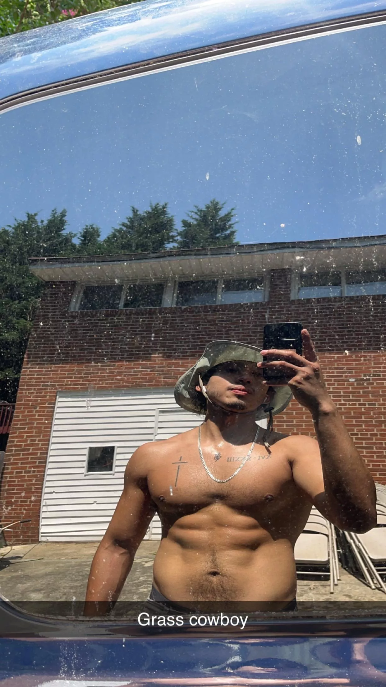 Spent the morning doing yard work 😅