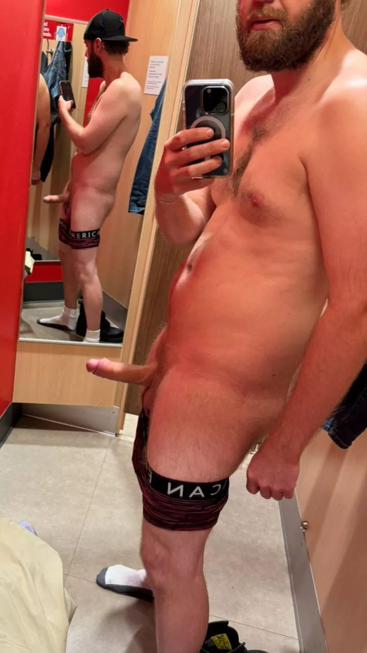 Trying on Clothes at Target