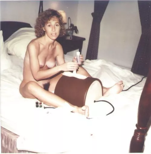 Vintage mechanical bull.