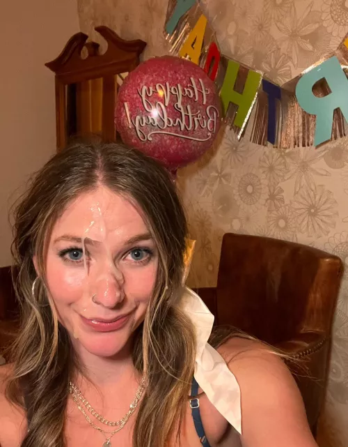 What I sent my friends when they asked how my birthday went