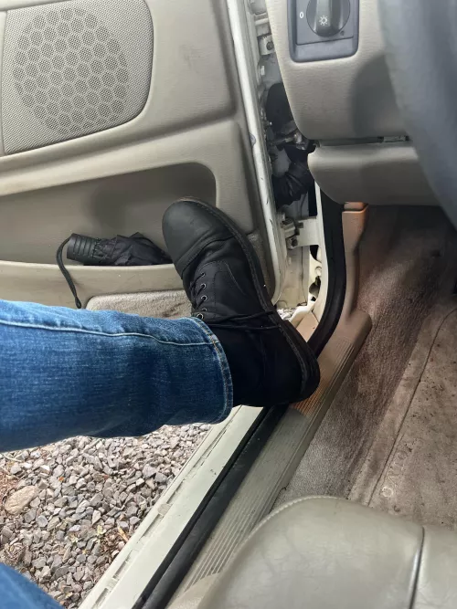 Whipped out these bad boys