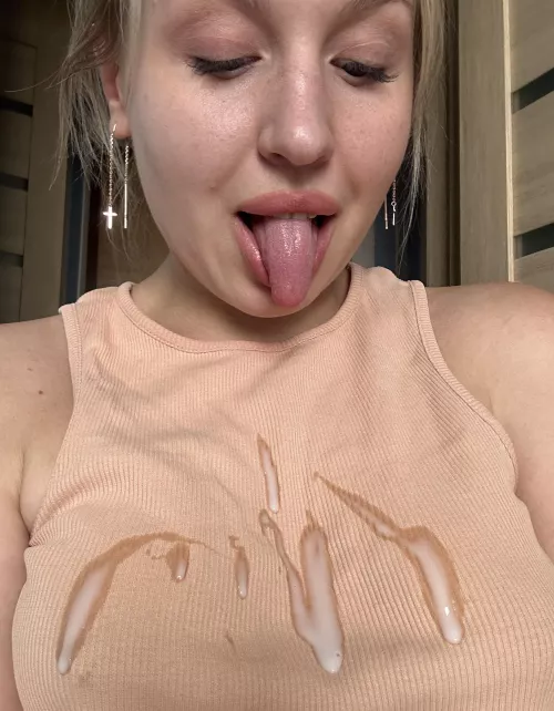 you wet me and now you have to play with my nipples