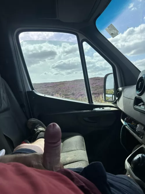 Chilling in a lay-by 