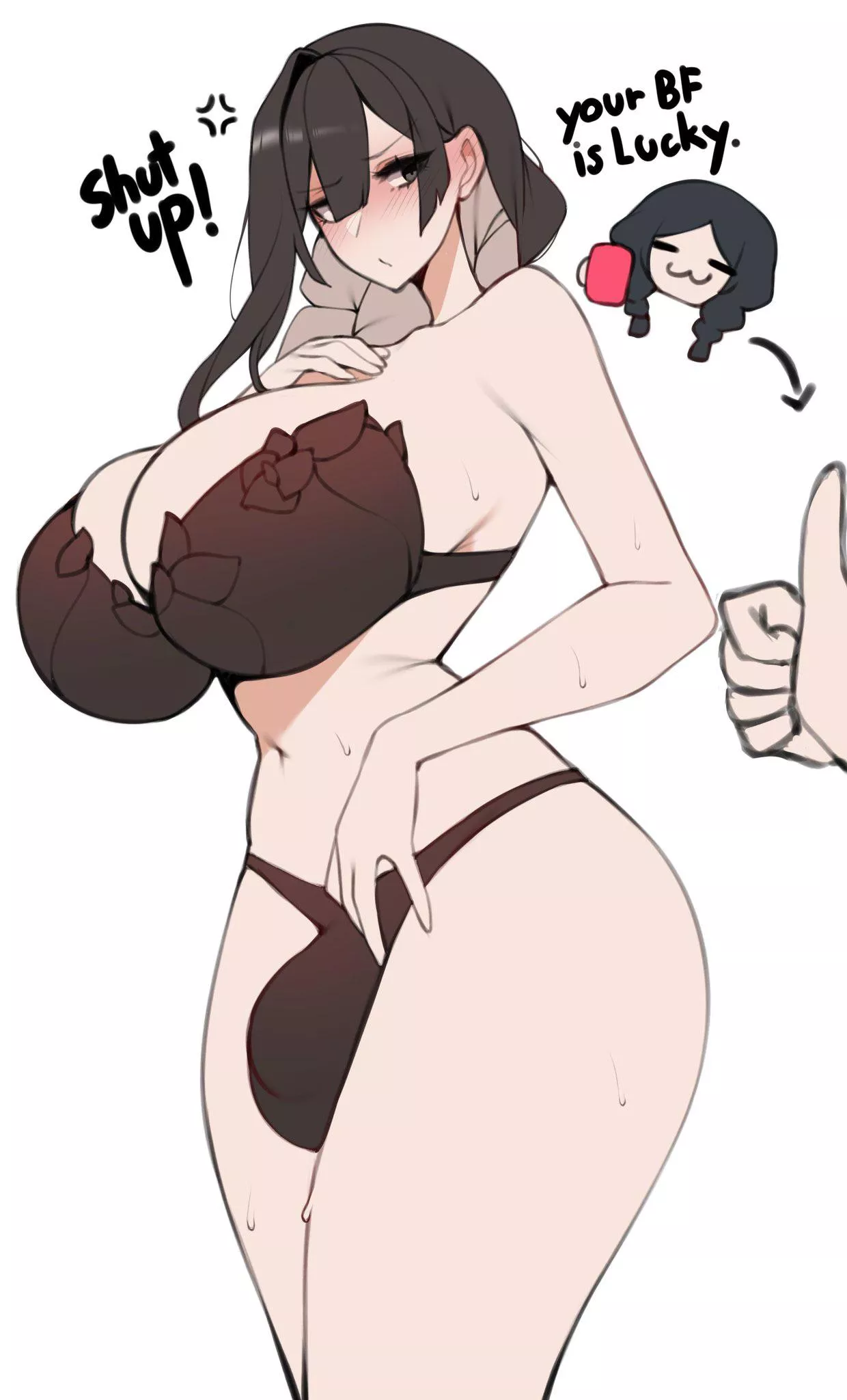 Her boyfriend is a truly lucky guy! (Unbeller)