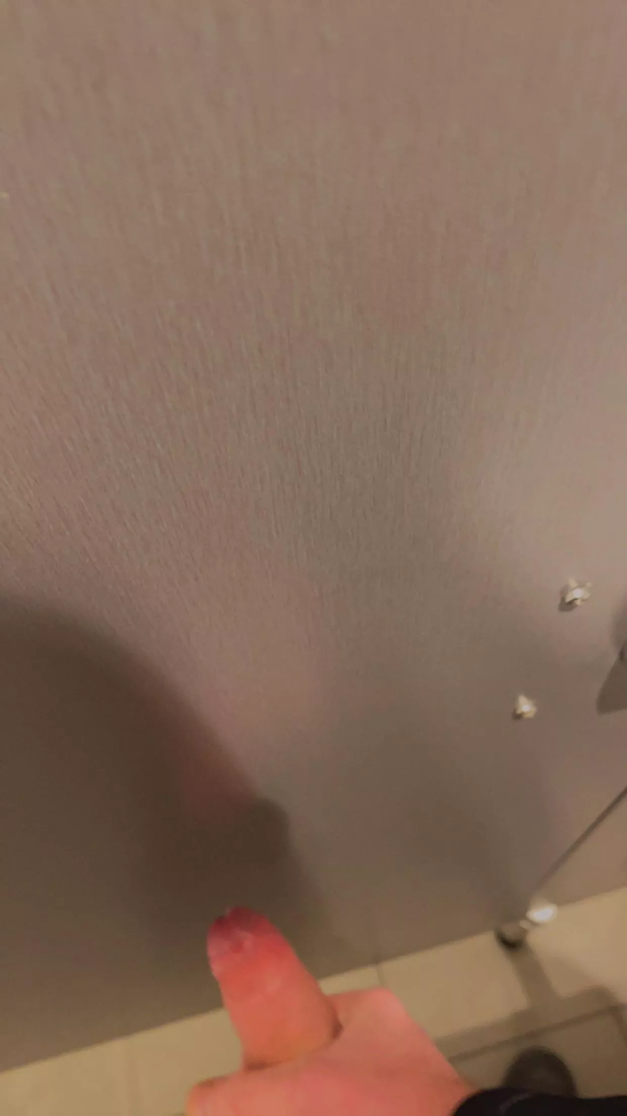 Horny at work today had to bust on the wall 🥵