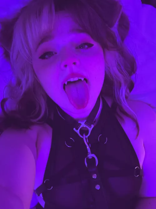 I’ll be a very good girl, if you give me a treat~ if you don’t.. I’ll bite ♡