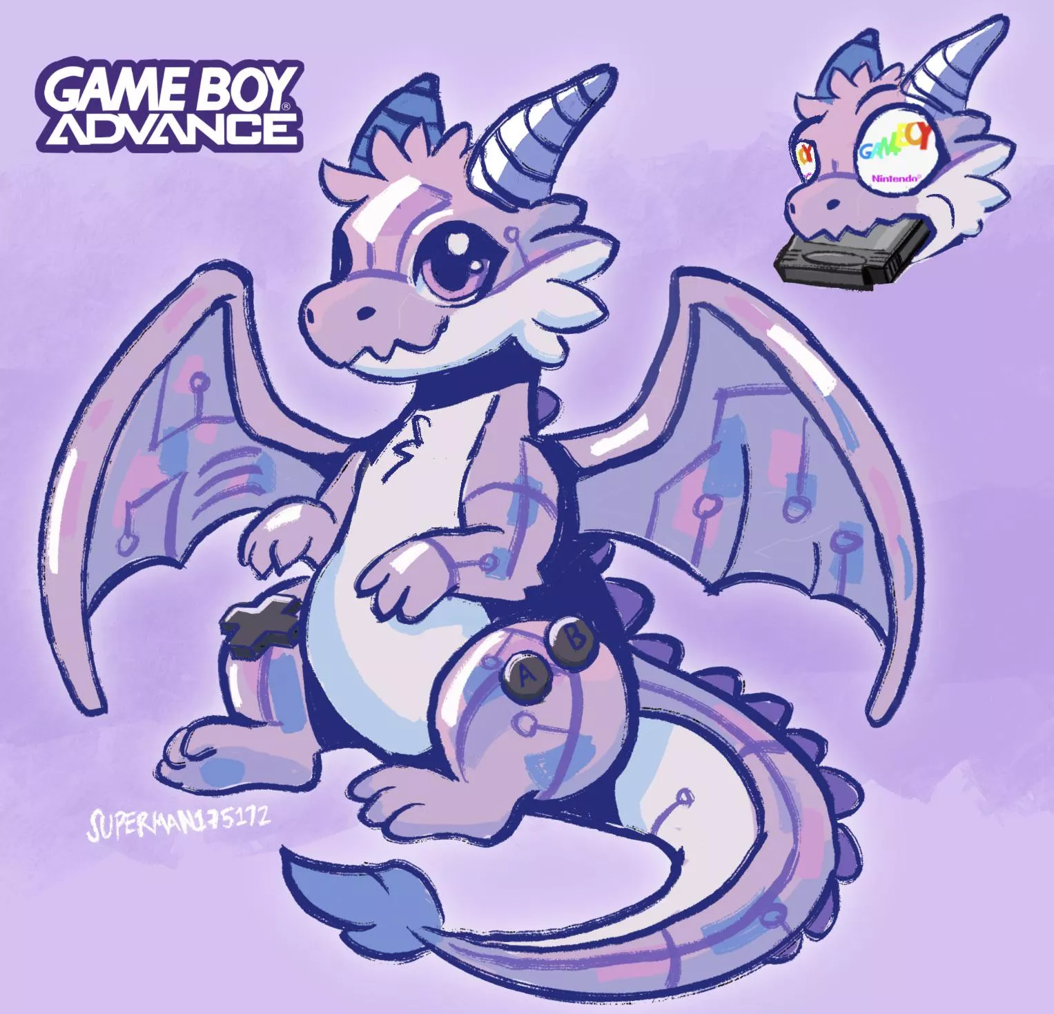 PRESS START TO CONTINUE (art by me)