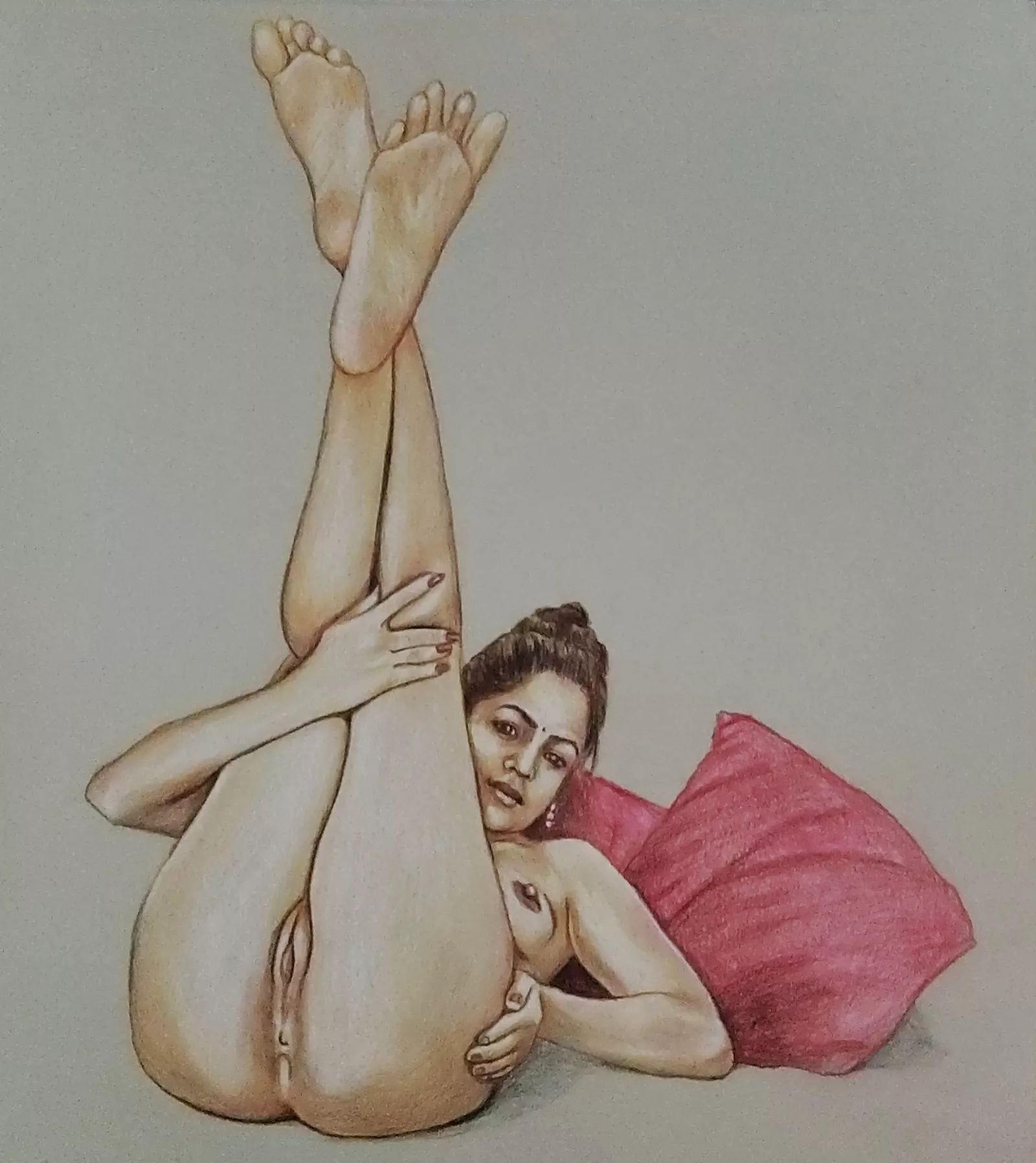 Red Pillows by Jimmy