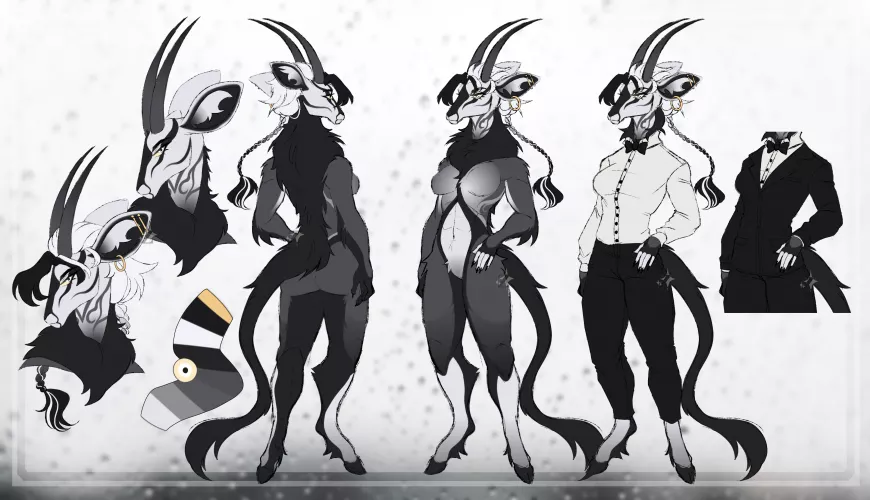 ref sheet comm! all by me 