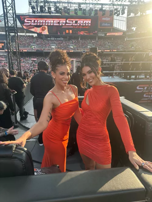 Samantha Irvin and Cathy Kelley