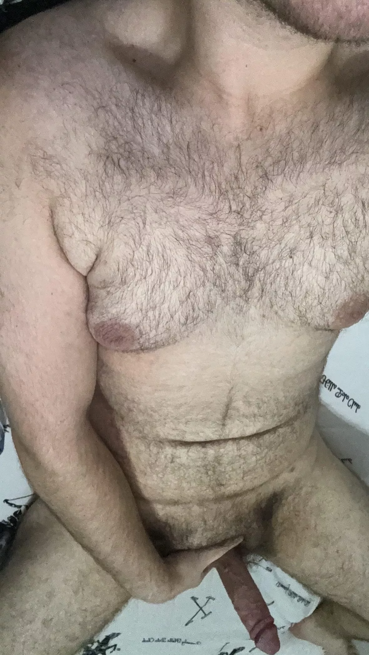 anyone like this hairy beefy manly 18yo bear cub boy? I'm a kinky and pervy gooner bator looking to chat with likeminded bros and dads, dms open