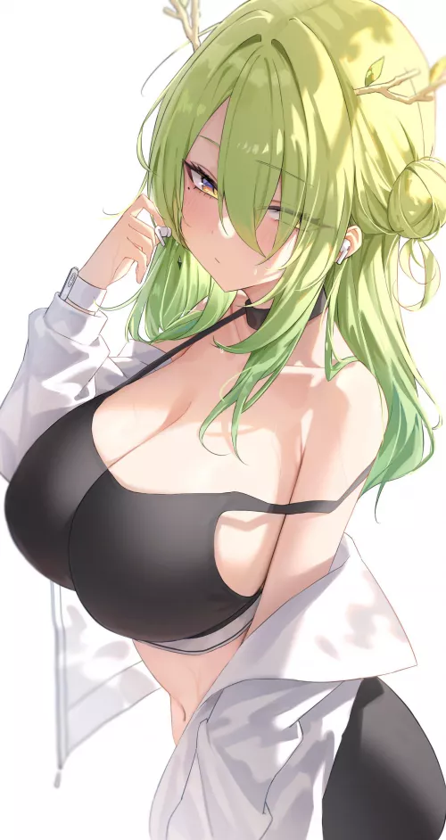 Ceres Fauna in sports bra (Ruru_nnnn) [Hololive]