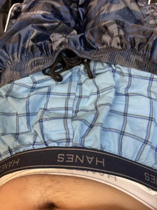 Found these Hanes boxers in the trash can at the gym locker room today