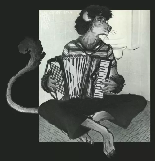 Furry Al Yankovic (art by me)