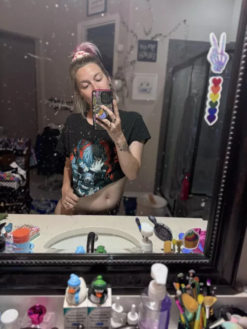 I like to stay in and snuggle and watch anime 