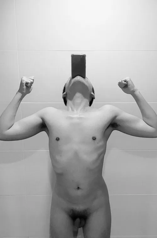 La goofy ahh flex pose