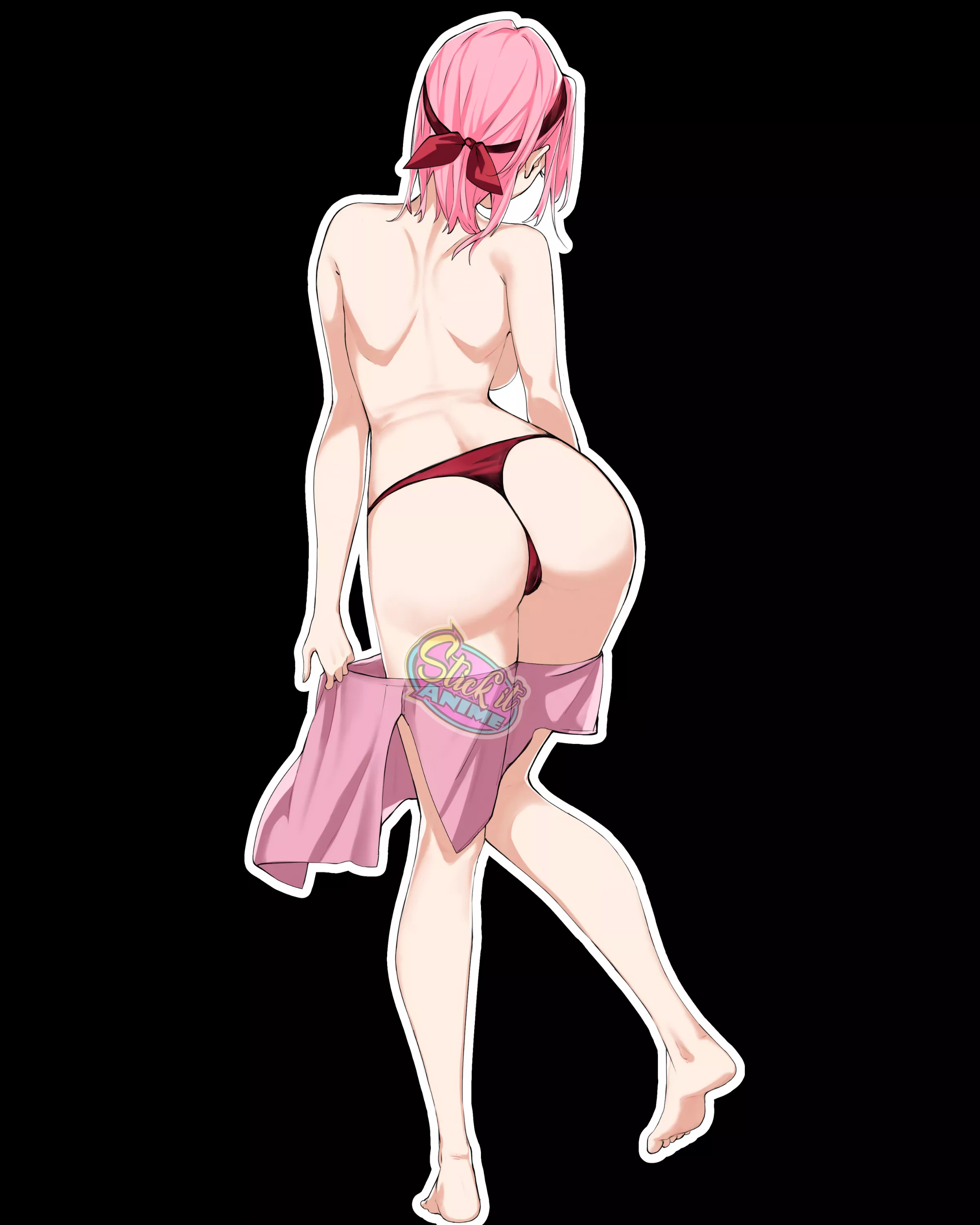 Sakura changing between eps (Stick it Anime)