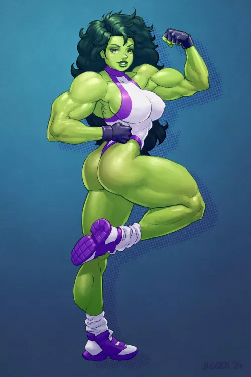 SHE-HULK SMASH! [@TheJiggeh]