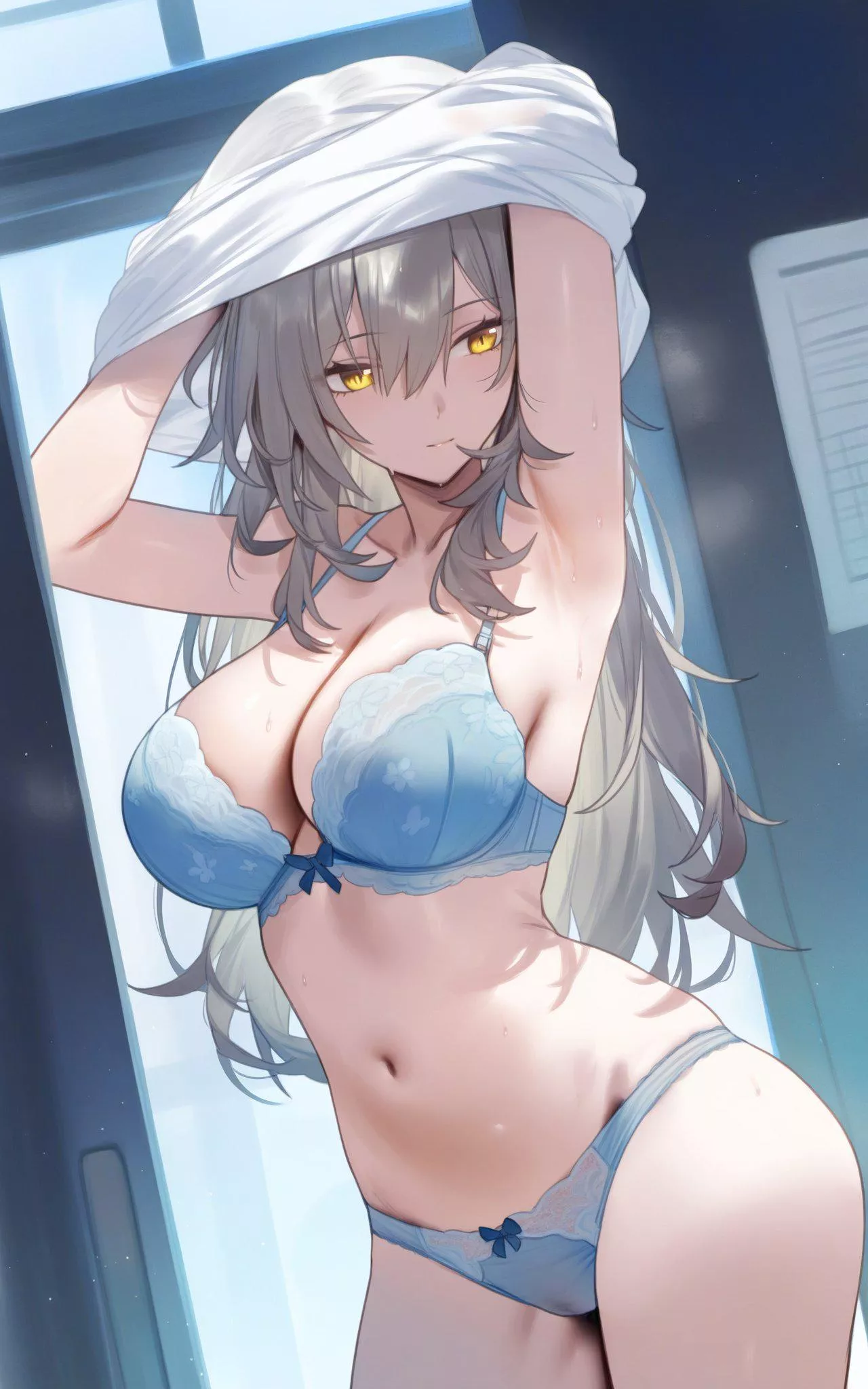 Stelle Undressing [Honkai Star Rail]