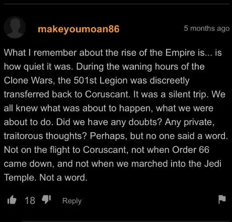 The fall of the empire