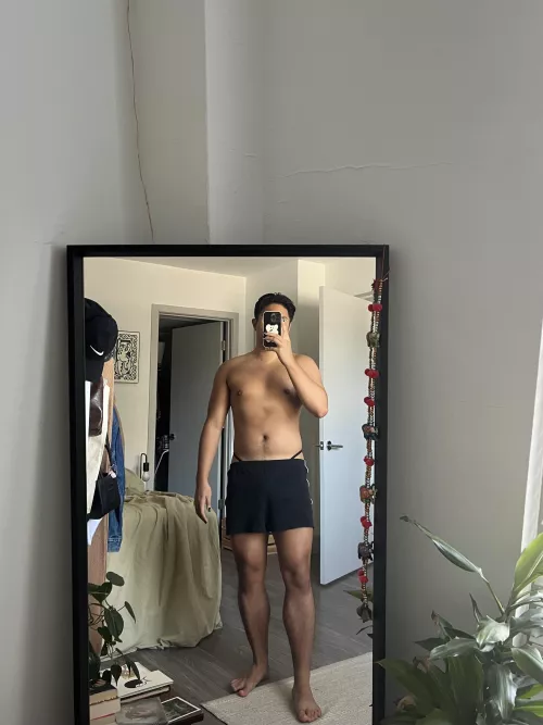 u wanna guess the color of my underwear