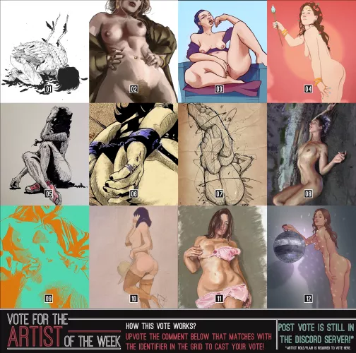 ¡¡Vote for the Artwork & Post of the week!!
