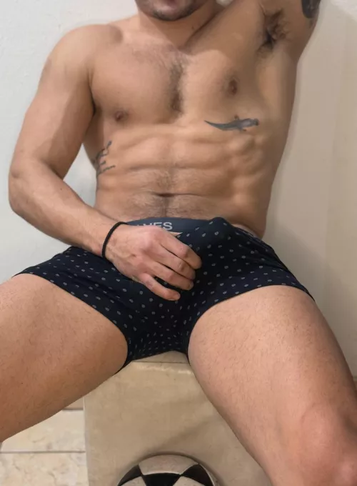 Want to see this soccer stud's balls?