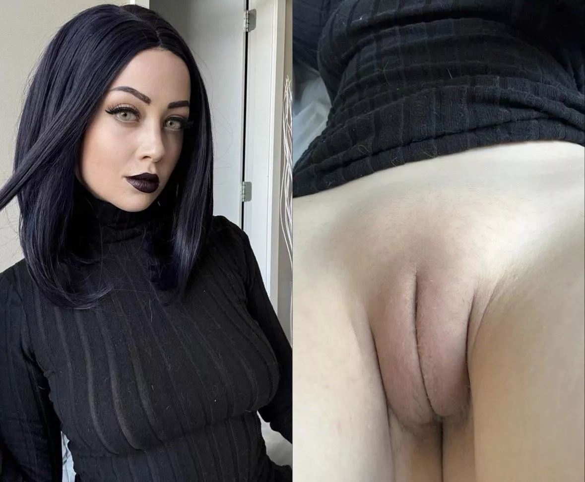 You might get black lipstick on my pussy if you kiss me before you eat it, but I don’t mind 