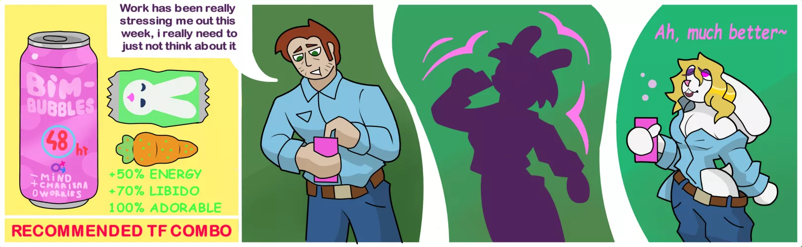 Bimbo Bunny, would you drink it? What other transformative snacks should exist?