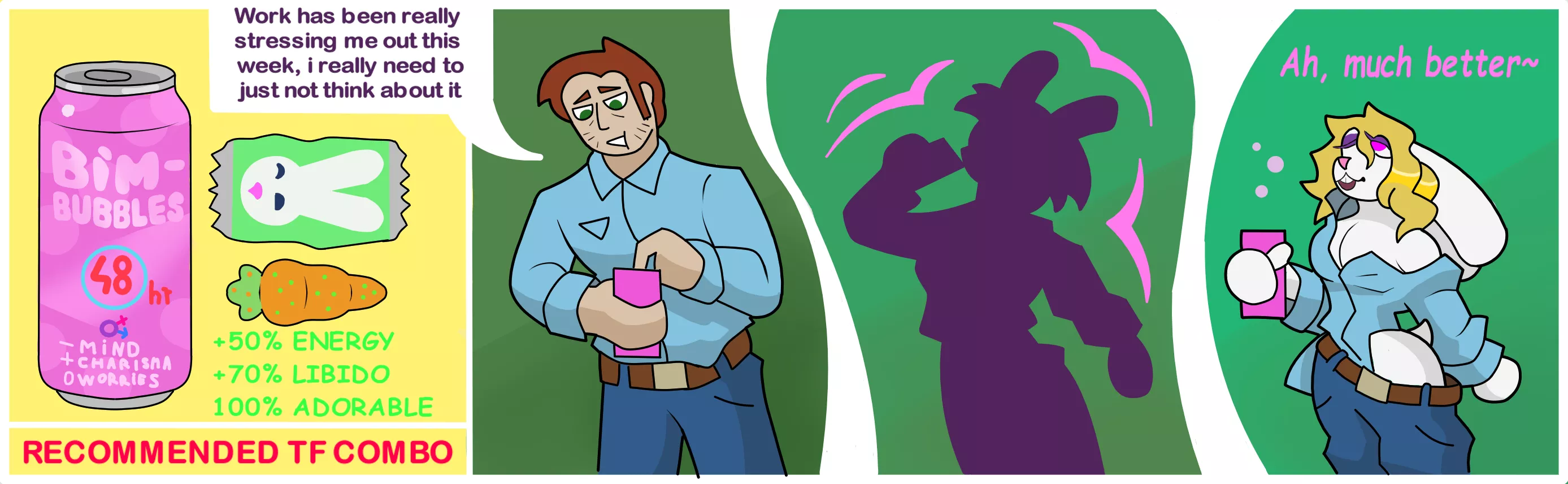 Bimbo Bunny, would you drink it? What other transformative snacks should exist?