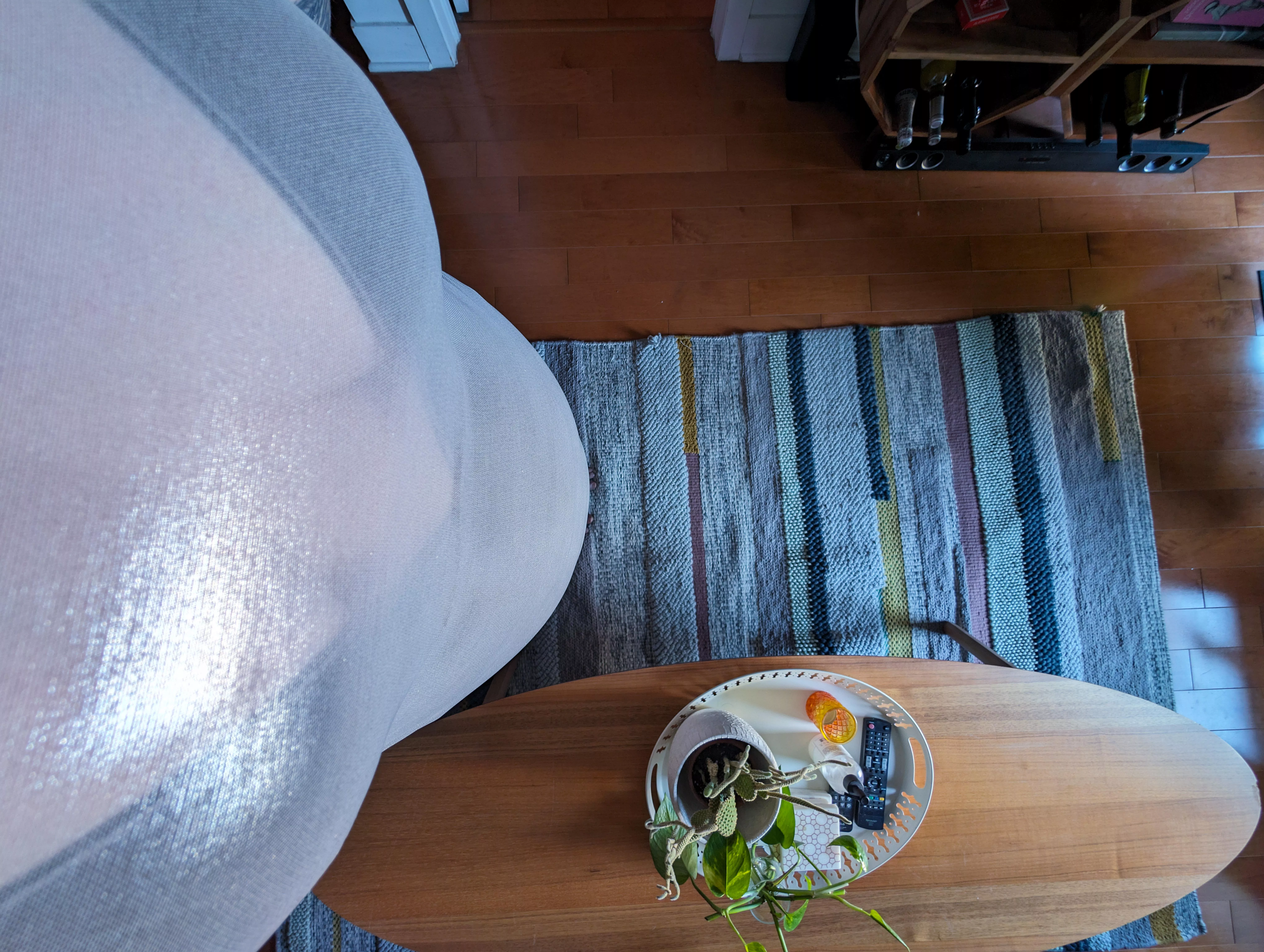 Can't see my toes anymore 