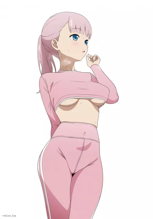 Chika Showing Off In Her Slutty Outfit (Kaguya-Sama Love Is War)