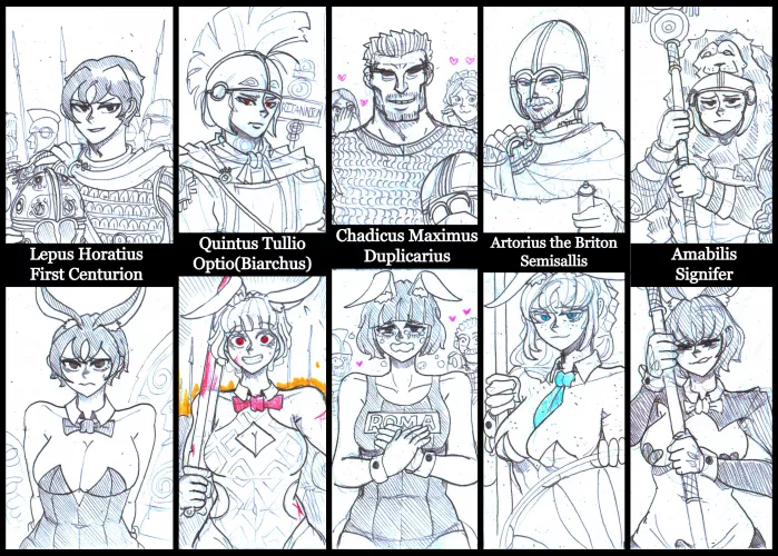 Choose your favorite legionary