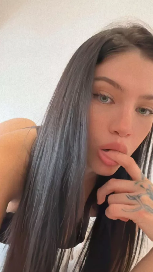 Have you ever been with a horny 18 year old goth chick? 🥰