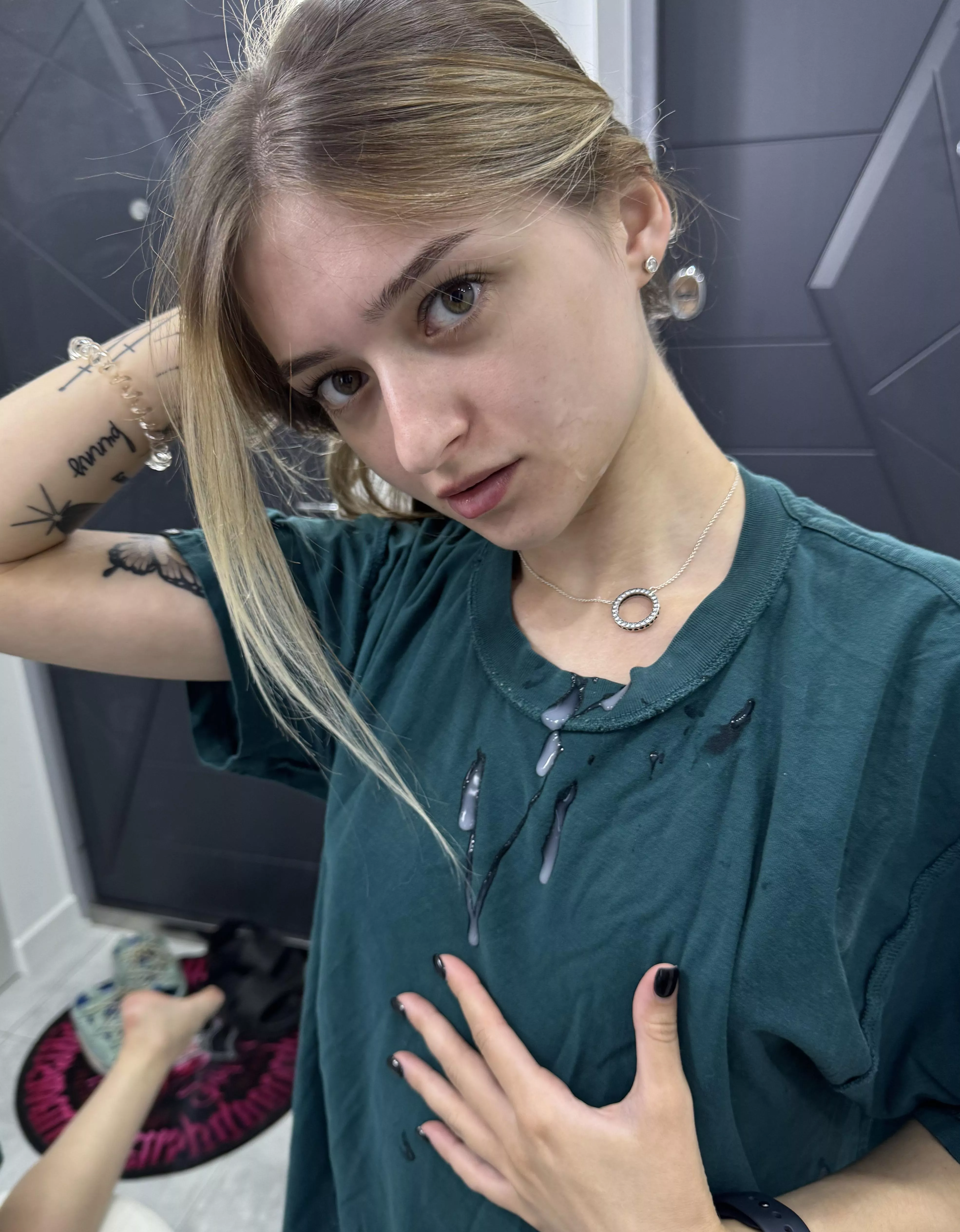 I hope it gets washed away:)