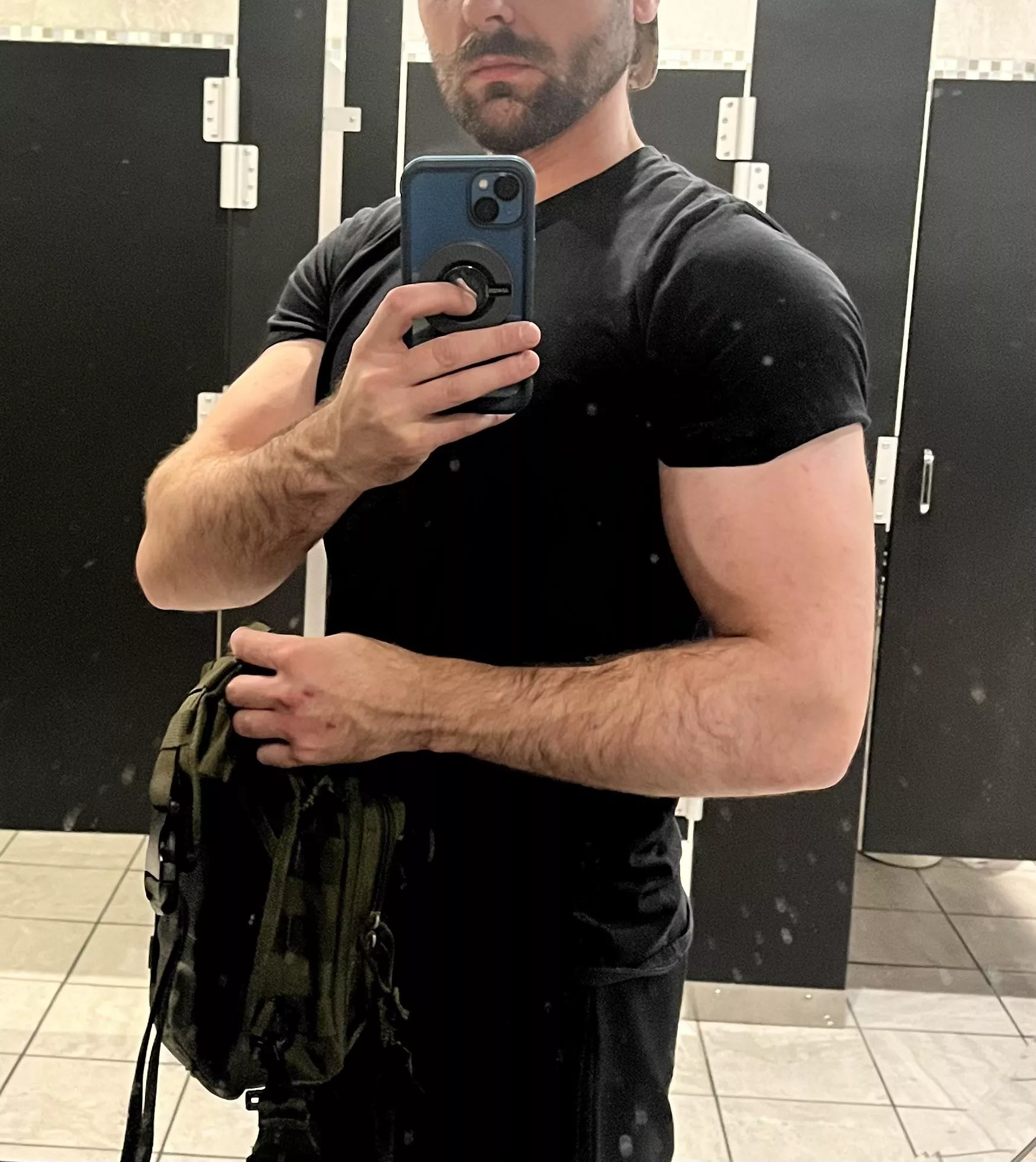 I work with my hands, so they’re calloused and cut up