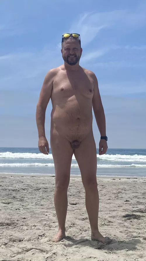 My first visit to Black’s Beach in over thirty years.