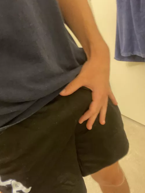 Nice little bulge to start the day off (18) 
