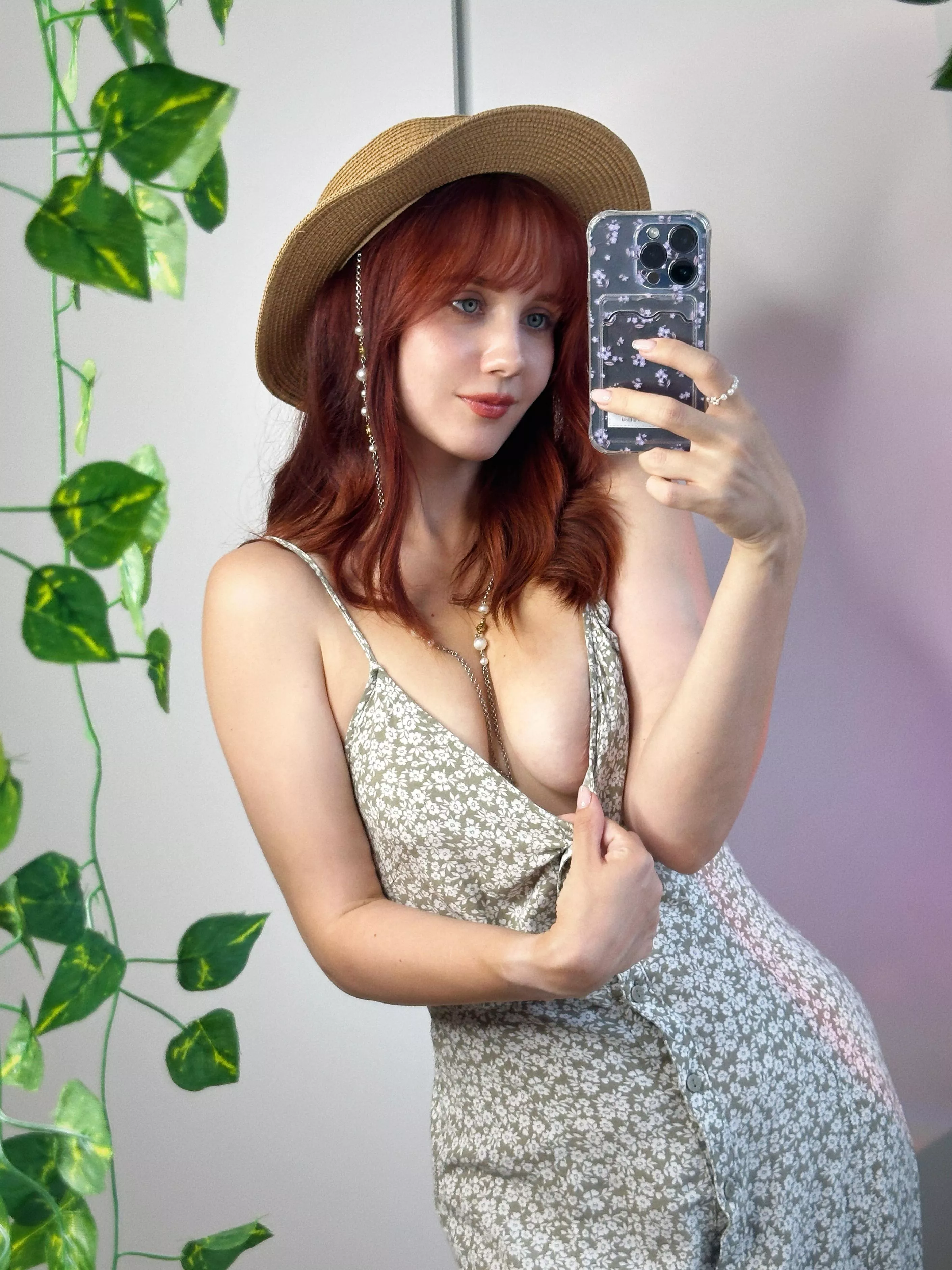 no bra today, no panties tomorrow