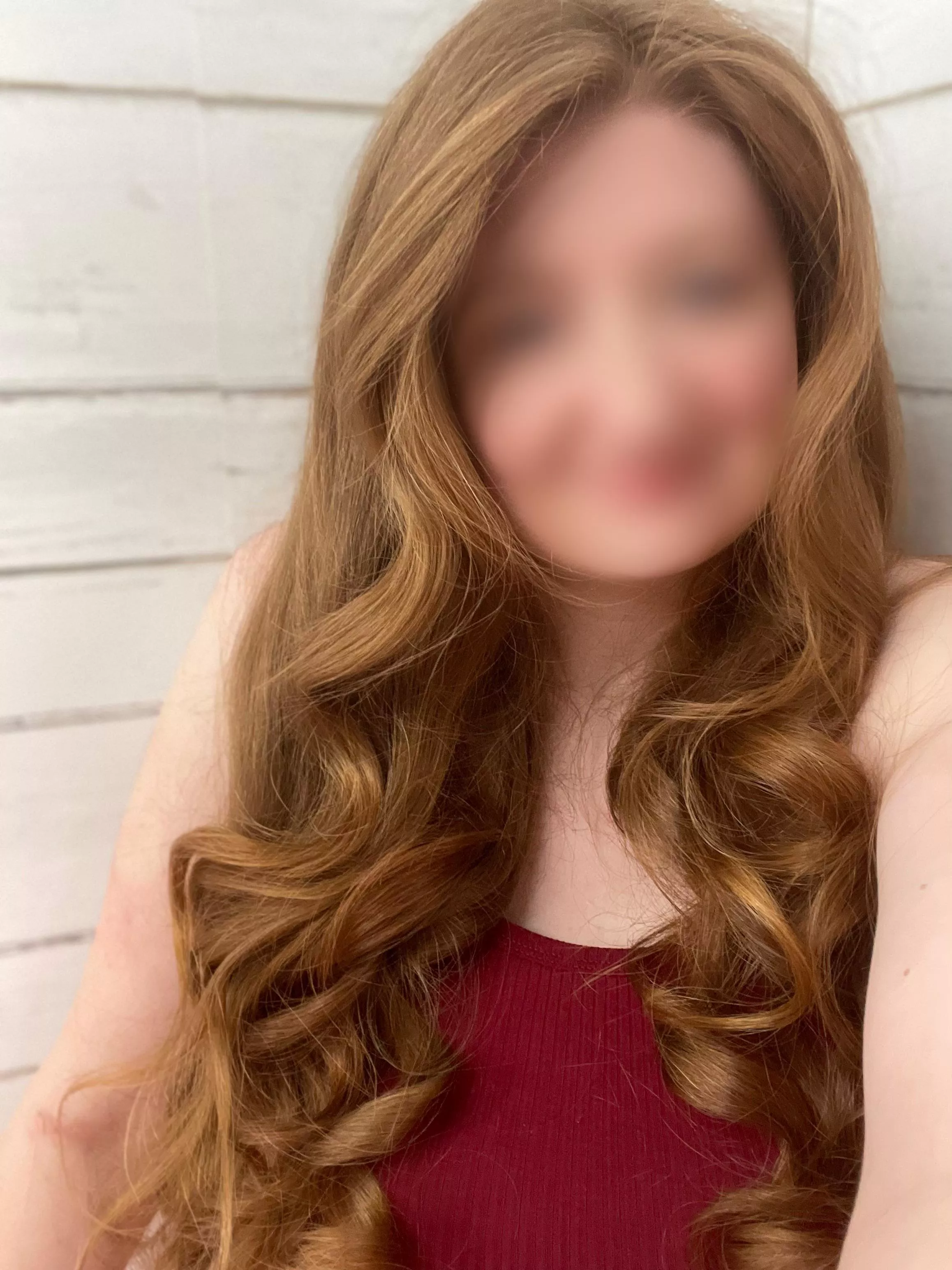 Results from my rollers, I love the big curls 🥰