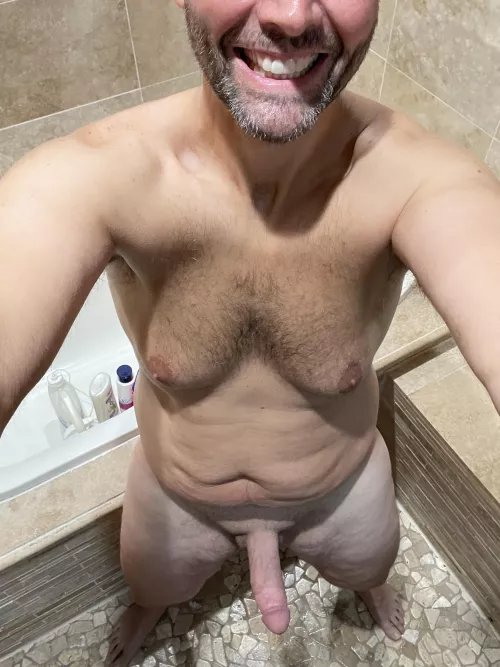 Save water and shower together.  [46] 