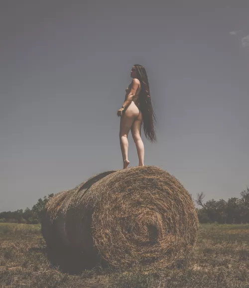 summer heat and hair (self shot)