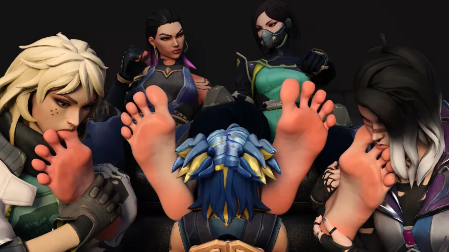 The fight for the last slave (Valorant) [Artist: afu7777777]