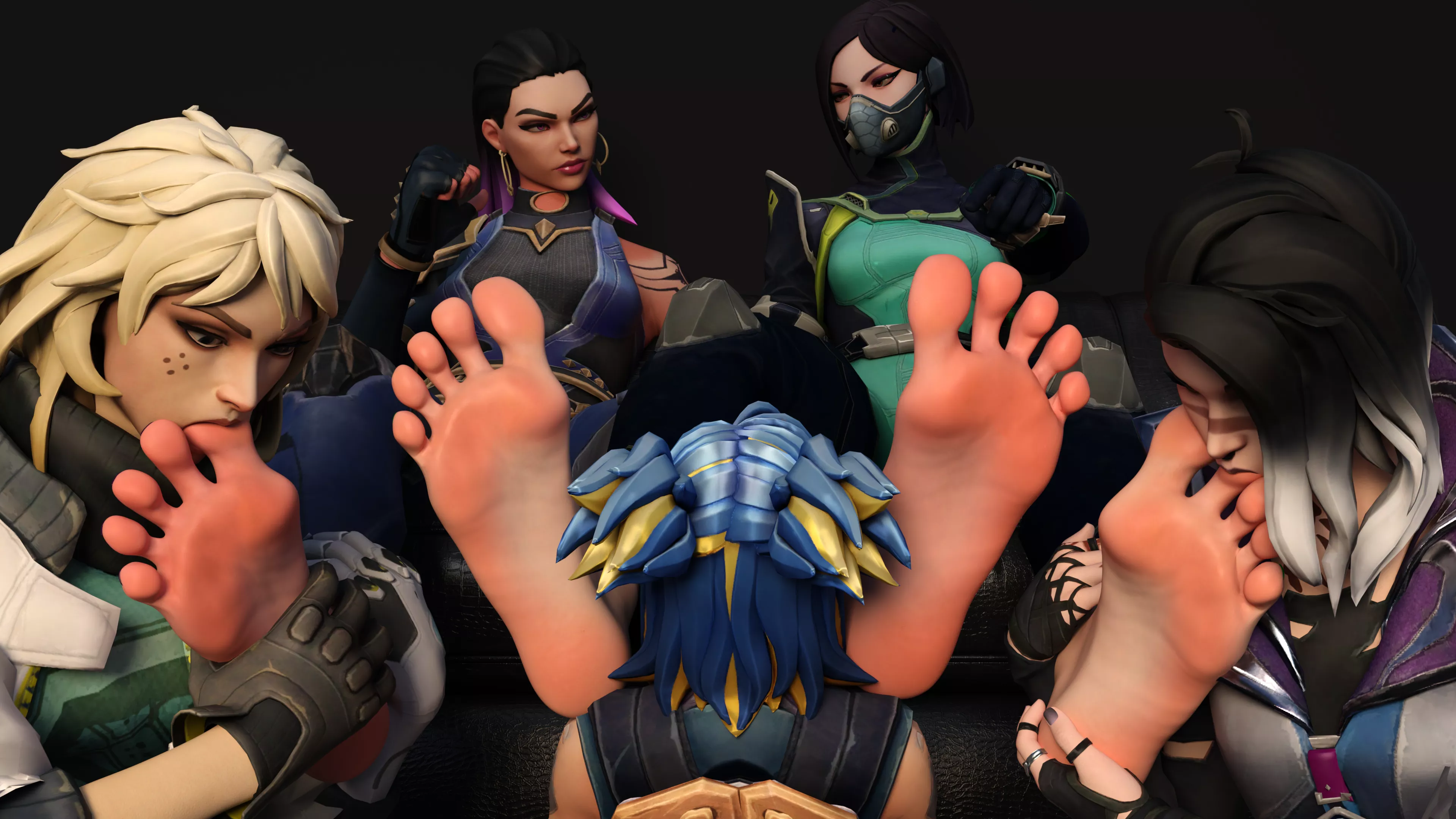 The fight for the last slave (Valorant) [Artist: afu7777777]